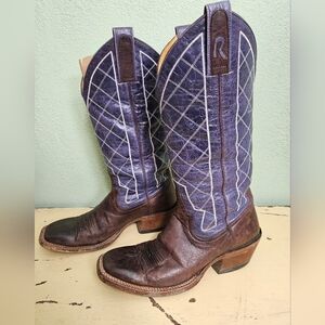 Mens Rod Patrick 7C PurpleWestern Cowboy Boots